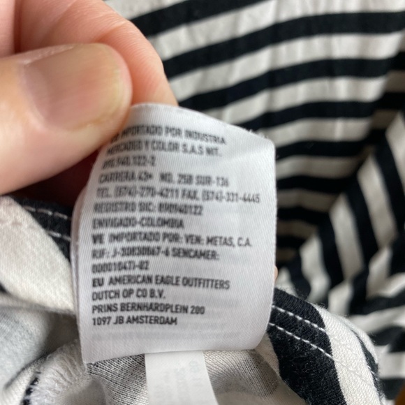 American Eagle Outfitters black and white striped dress, size S - Picture 10 of 12